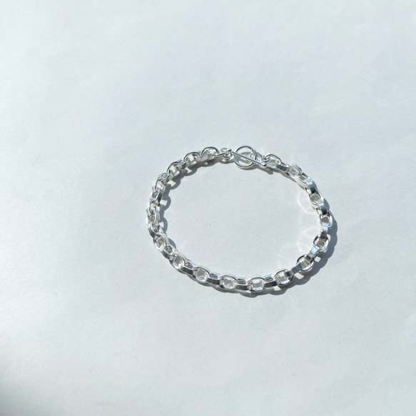 Silver chain bracelet（SV925）2022新作 4枚目の画像