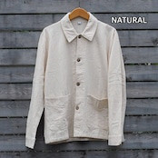 カバーオール ジャケット コットン 綿 無地 ライトアウター カジュアル メンズ レディース