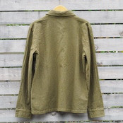 カバーオール ジャケット コットン 綿 無地 ライトアウター カジュアル メンズ レディース