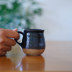 栃木県益子焼　川尻製陶所　マグカップ（MA0841） 2枚目の画像