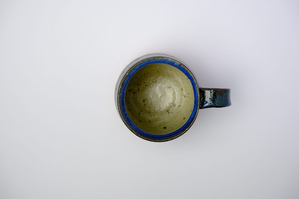 栃木県益子焼　川尻製陶所　マグカップ（MA0841） 4枚目の画像