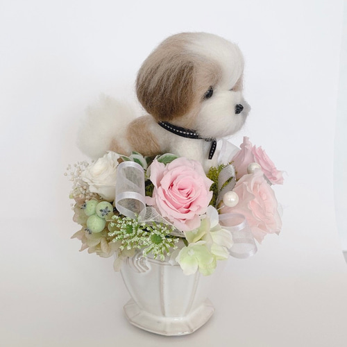 オーダーページミニチュア花のアレンジメント 41f957bc8ff5b4f3bc123a6a89d081