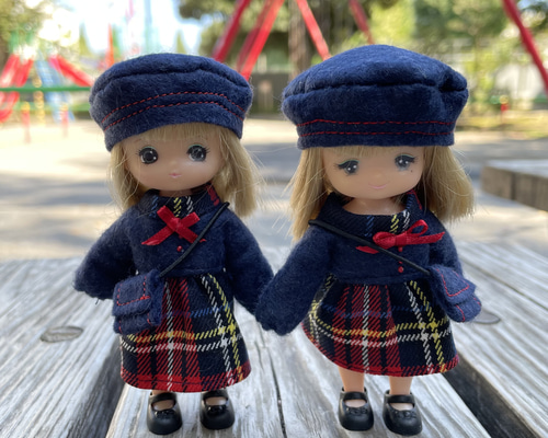 リカちゃん人形 洋服 ハンドメイド 1028
