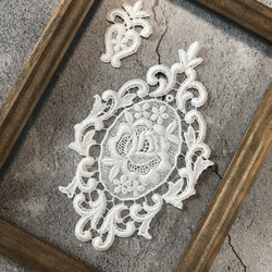 ※ぴぴ様おまとめオーダー※フランスアンティーク　ダマスク織　ロゴ　刺繍 ぴぴ様おまとめオーダー※フランスアンティーク ダマスク織 ロゴ