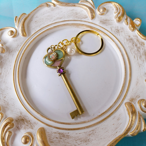 魔法の鍵 「ステンドグラス」 キーホルダー 5f.m 通販 14701451