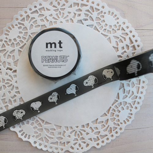 mt×Peanuts スヌーピー：マスキングテープ マスキングテープ puchi