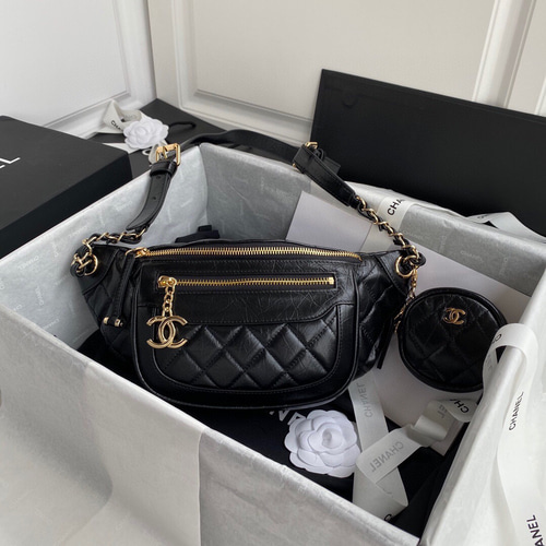 ウエストポーチCHANELシャネル本革高級品 ボディバッグ ウエストポーチCHANELシャネル本革高級品 ボディバッグ