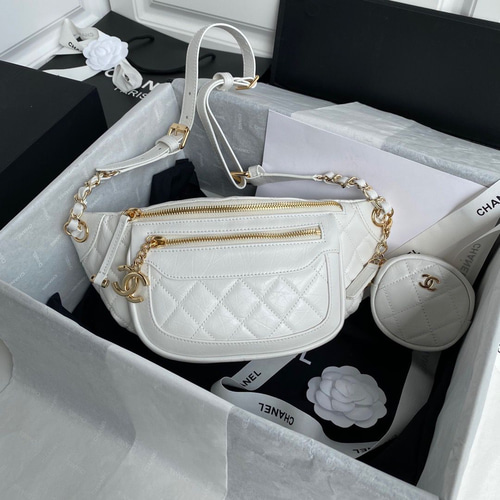 ウエストポーチCHANELシャネル本革高級品 ボディバッグ ウエストポーチCHANELシャネル本革高級品 ボディバッグ