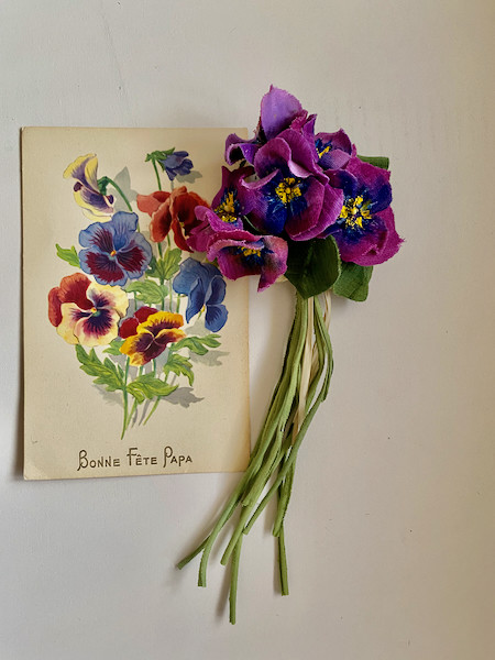 布花 Cute pansy corsage series B