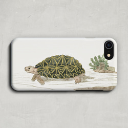スマホケース / ロバート ジェイコブ ゴードン「テント ヤブ ガメ」 iPhone全機種対応 リクガメ 個性的 絵 3枚目の画像