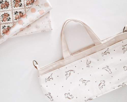 送料無料】ポケットの柄が選べるꕤ︎︎2wayベビーカーバッグ マザーズ