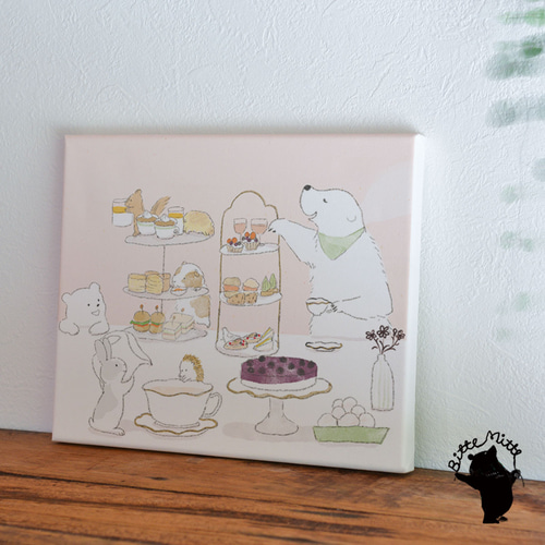 ファブリックパネル 北欧 インテリア アートパネル イラスト パネル