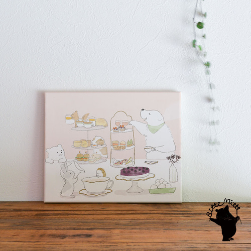 ファブリックパネル 北欧 インテリア アートパネル イラスト パネル