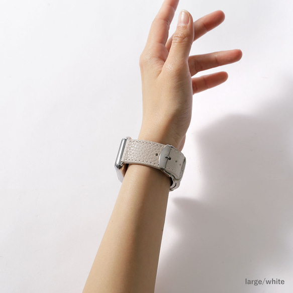 お好きな形 色を選べる 時計　本革　 Watch Band 005 (apple watch)　#mm00000095 15枚目の画像
