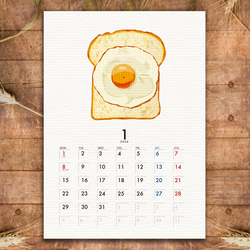 麵包日曆 2024 [A5尺寸] 4月開始 第2張的照片