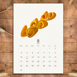 パンカレンダー2026【A5サイズ】 8枚目の画像