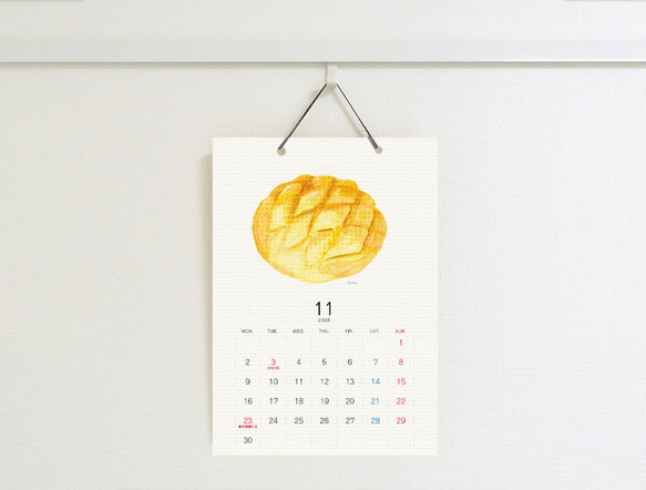パンカレンダー2026【A5サイズ】 15枚目の画像