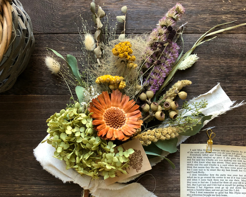 ドライフラワー★アナベルナチュラルスワッグ★癒し♪1点物♪インテリア♪ ドライフラワー☆アナベルナチュラルスワッグ☆癒し♪1点物