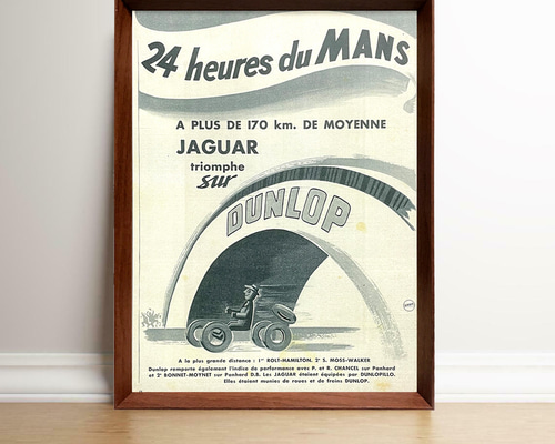 SAVIGNAC サビニャック　Mobil 1 イラスト広告 1950年代 4枚 SAVIGNAC サビニャック Mobil 1 イラスト広告 1950年代 4枚