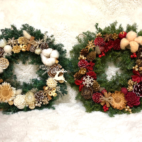 メルマガ掲載作品 超早割クリスマス2025 プリザーブドフラワー