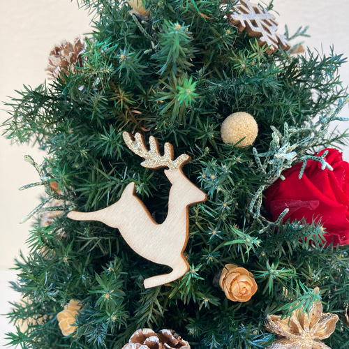 超早割クリスマス2025 プリザーブドドライフラワークリスマスツリー