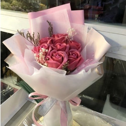 香りのあるワックスの花束7コットン・ルー・フオン非常に長い - 親relativeや友人への意味のある贈り物 1枚目の画像