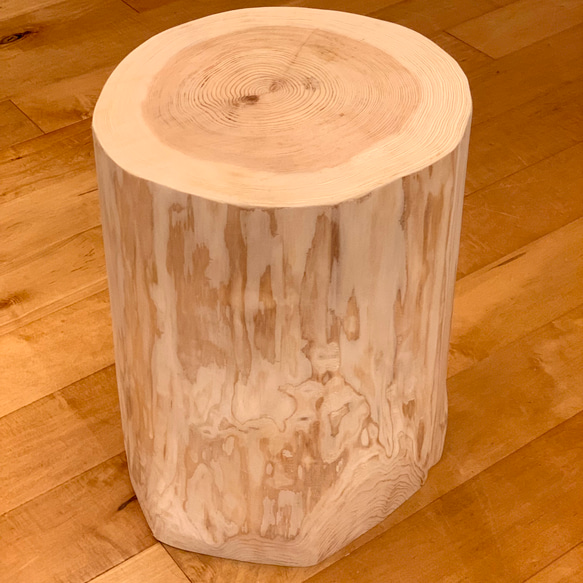 ★Sugi wood Stool 　杉　ウッドスツール　ハンドメイド品　A1 Sugi Wood Stool 椅子（チェアー）・スツール Wood Factory
