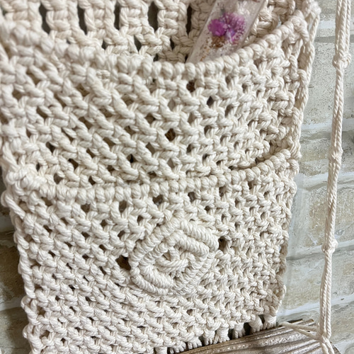 マクラメ ウォールポケット その他インテリア雑貨 colorful lemon 通販