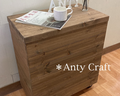 ハンドメイド　引き出し収納付きベンチ・シェルフオーダー受け付けます。 ハンドメイド 引き出し収納付きベンチ・シェルフオーダー受け付けます