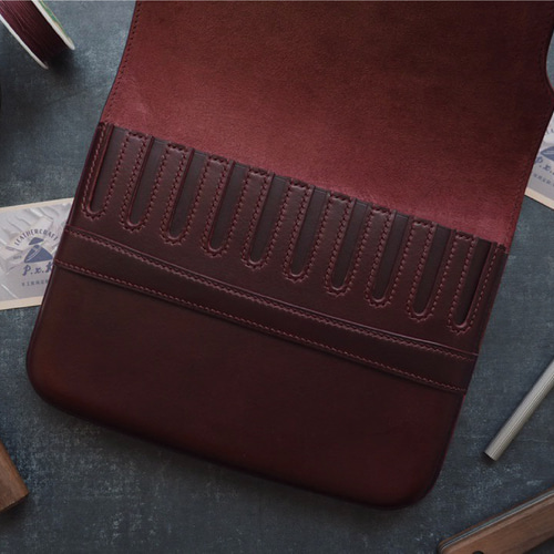 10本挿し万年筆ケース 名入れ可 カラーが選べる カスタムエングレーブ  