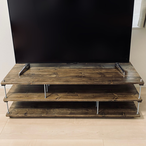 木製テレビボード・オープンシェルフ付き 楽天市場】【最大5000円クーポン配布中！】テレビボード