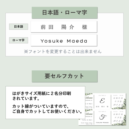 Amazon.co.jp: 小さなテーブルカード、場所カード、エスコート