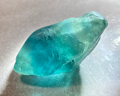 受験御守り˚✧₊虹入り フローライト 蛍石 ラフストーン 原石