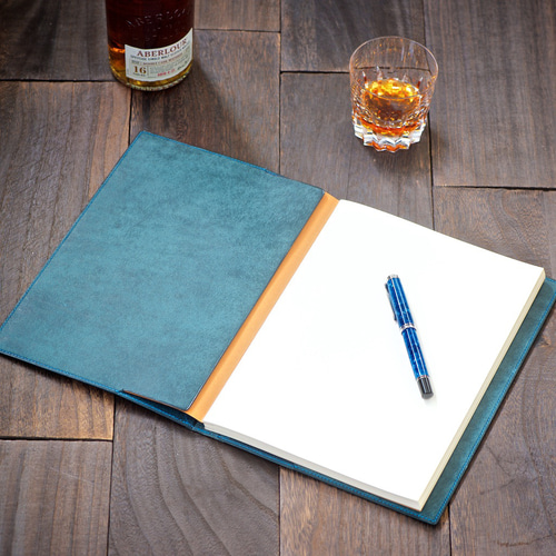 A4サイズ ノートカバー カラーオーダー 手帳カバー 革小物yoshii 通販