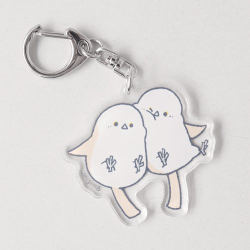 みみ キーホルダー2 アクリルキーホルダー（MUNIMUNI 2 / シマエナガ） キーホルダー