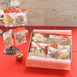 「クリスマスオーナメントクッキー・ギフト缶」飾って食べれる、オーナメントクッキー入り 8枚目の画像