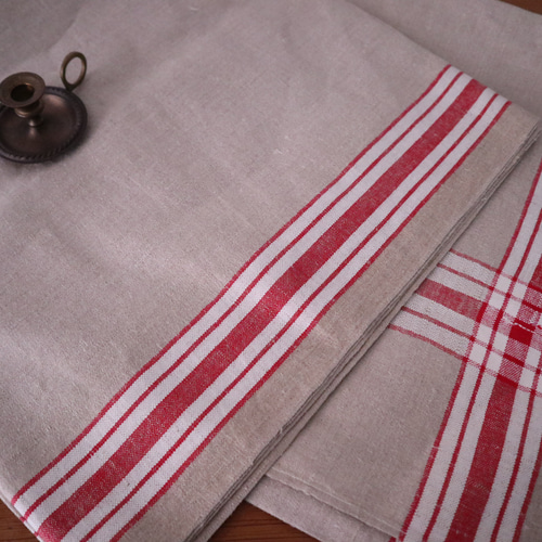 アンティークドイツ 筆記レッドワークリネンクロス 向日葵クロッカス チロルテープ アンティークドイツ 筆記レッドワークリネンクロス 向日葵