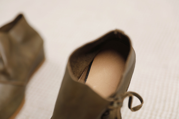 ♥秋冬流行再次上架新品♥女士真皮鞋短靴22cm-25cm #598 第19張的照片