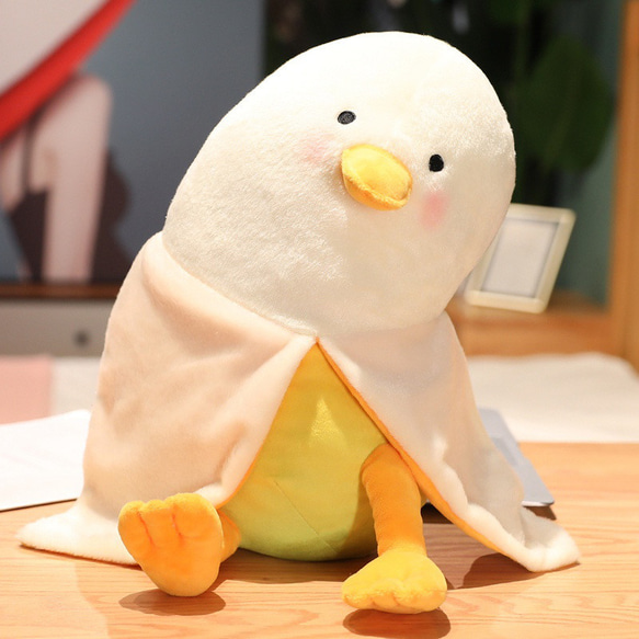 かわいい恥ずかしがり屋のアヒル マンゴー赤ちゃんテディベア サイズ