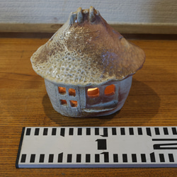 ふくろう工房　陶器の香炉/キャンドル 6枚目の画像