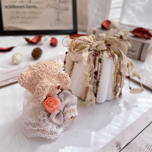 淡色ハロウィン＊カヌレセットのアロマストーン ディフューザー