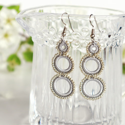 OYA crochet earrings [RING] Silver 第1張的照片