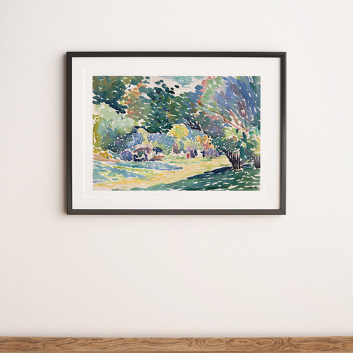 アンリ・エドモン・クロス、ポスター、風景画、風景 1904、印象派