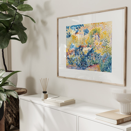 アンリ・エドモン・クロス、ポスター、風景画、サンクレールの芸術家の