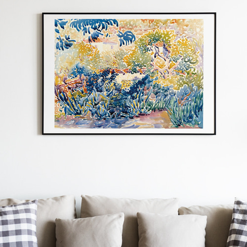 アンリ・エドモン・クロス、ポスター、風景画、サンクレールの芸術家の