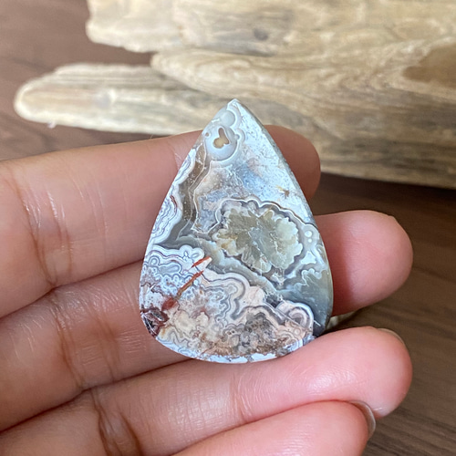 High-Grade メキシカン クレイジーレースアゲート 08 天然石 天然色