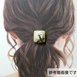 ミナペルホネン＊ヘアゴム■スクエア 1個500円～ 7枚目の画像