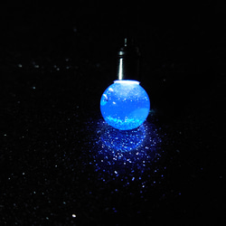 【ＬＥＤライト】青の水晶入り 5枚目の画像