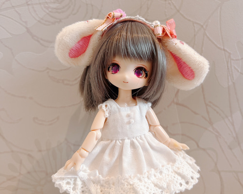 ゆめかわ♡♡♡カスタムブライス✨キュートアンドキュリアス✨耳つき