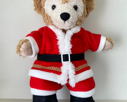 ハンドメイド＊ダッフィー(43㎝)クリスマス コスチューム／サンタ